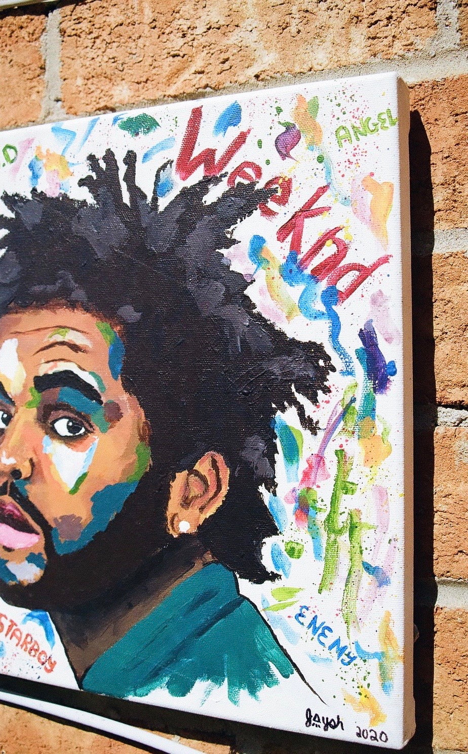 The Weeknd Portrait Art Print
